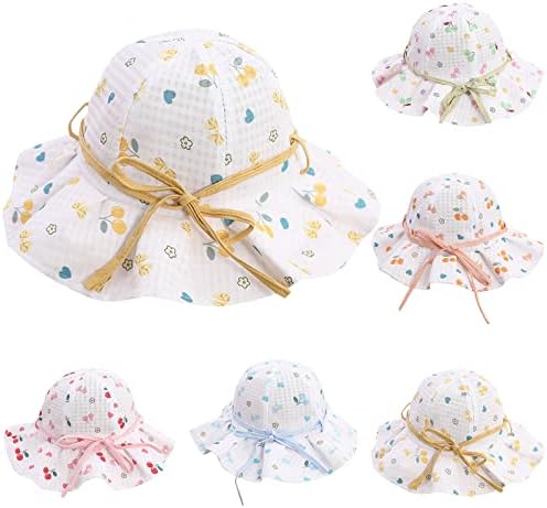 UPF 50 Toddler Sunhat - Protective Cotton Hat for Outdoor Beach Use