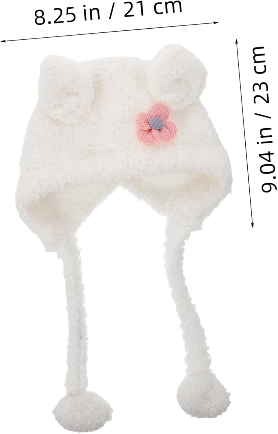 KOCKSHION Thick Warm Toddler Beanie with Earflap