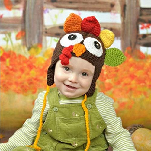 Thanksgiving Turkey Beanie Hat for Babies