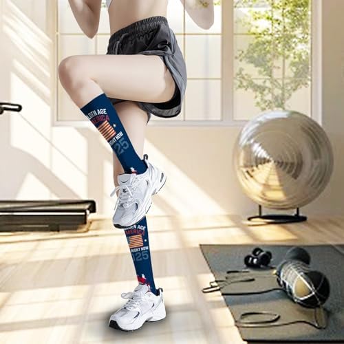 The Golden Ages Of America Begins Right Now 2025 Socks