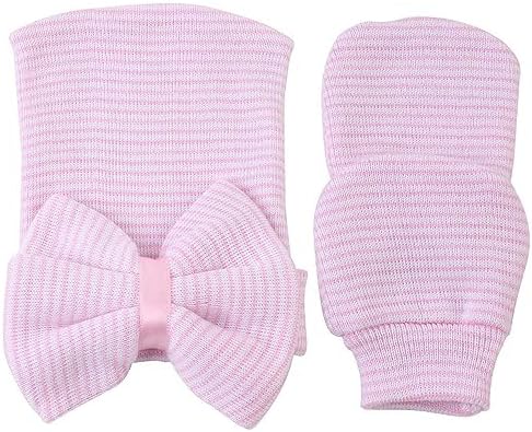 Baby Caps and Mittens Newborn Set for Boys Girls