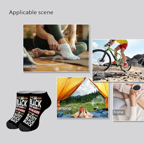 Brilliant Black Boy Toddler Socks Black History Month