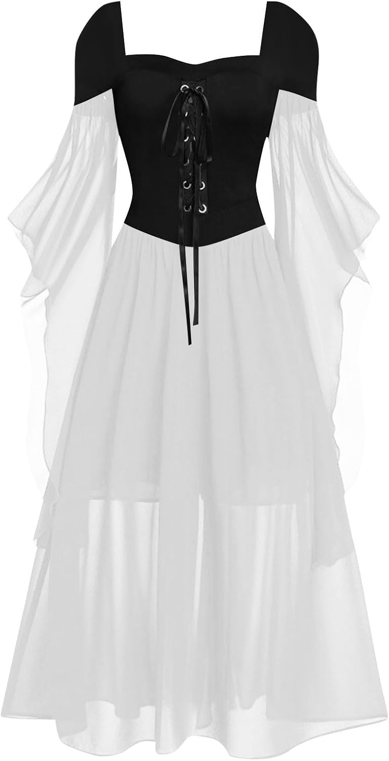 Witchy Goth Halloween Chemise for Women