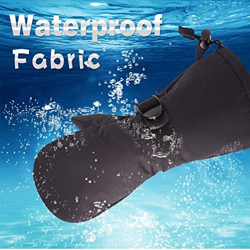BAVST Winter Kids Waterproof Gloves for Boys Girls