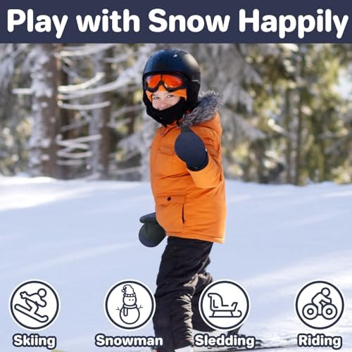 QIKQIK Toddler Waterproof Mittens