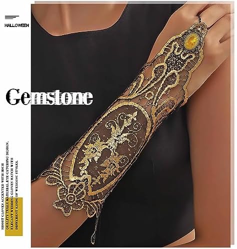 Steampunk Gothic Gloves for Women