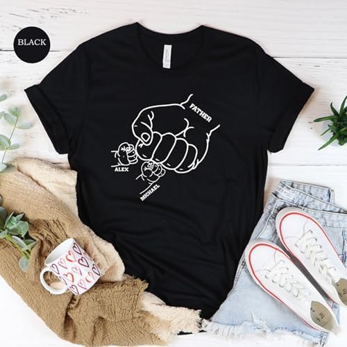 Personalized Dads Day T-Shirt Gift