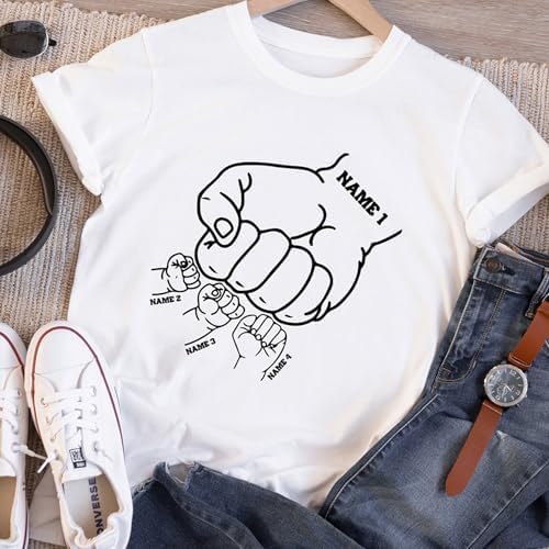 Personalized Dads Day T-Shirt Gift