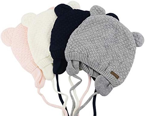 Bestjybt Baby Bear Fleece Beanie Elevate