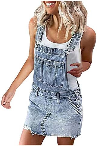 Sfascumop Denim Dress Women