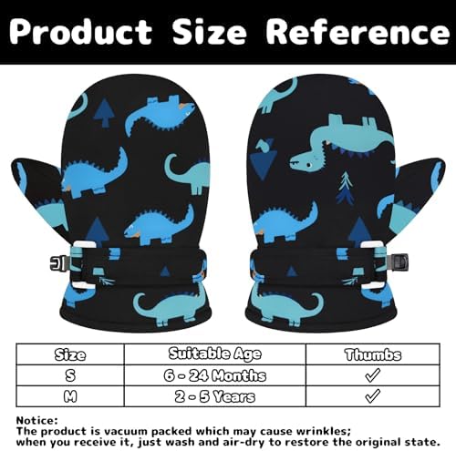 Stay Warm Dry and Safe with Olreco Toddler Mittens