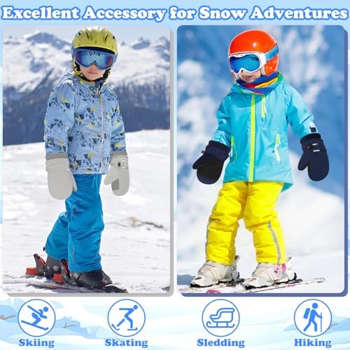 Anti-Loss Toddler Winter Gloves