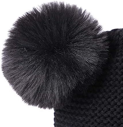 Winter Toddler Hat Set Knitted Warm Hats Scarves for Babies
