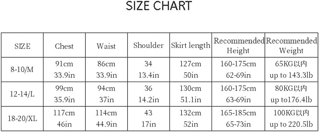 Langwei - Halloween Gypsy Girl Dress - Flowy Halloween Costume for Women