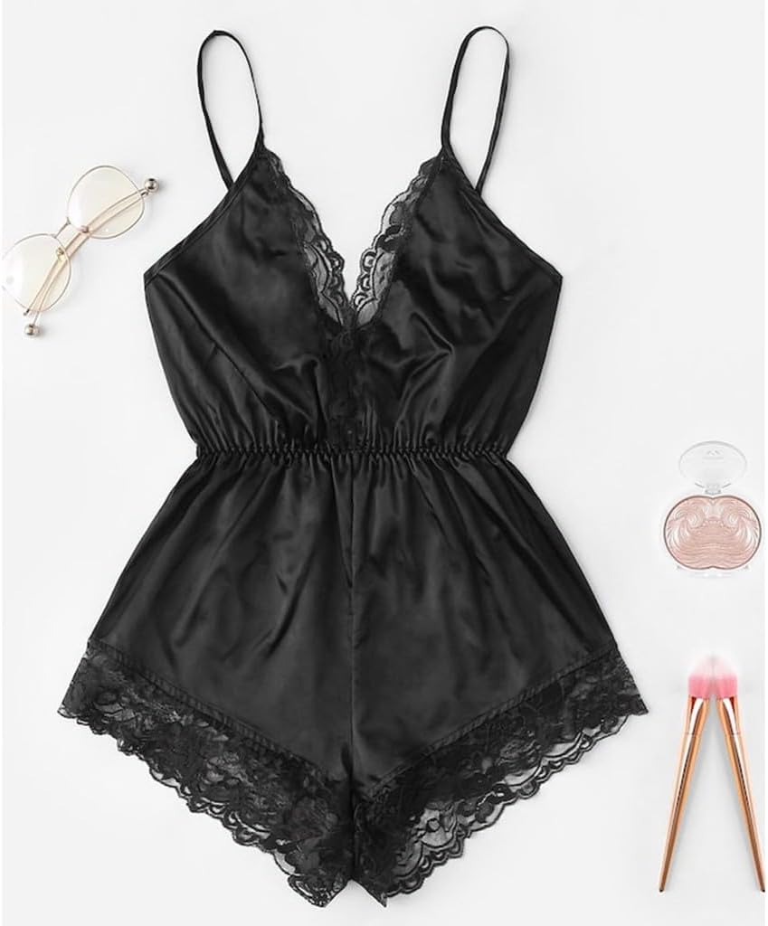 Elegant Sheer Mesh Nightdress for Women
