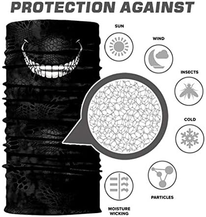 Durable UV-Protecting Face Mask Scarf for Men Wind Sand Sun Blocking