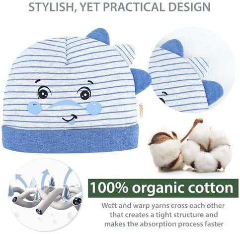 Adorable Newborn Toddler Dinosaur Hat Set