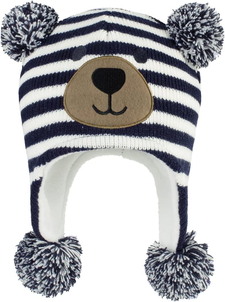 Century Star Baby Boys Warming Fleece Knit Cap