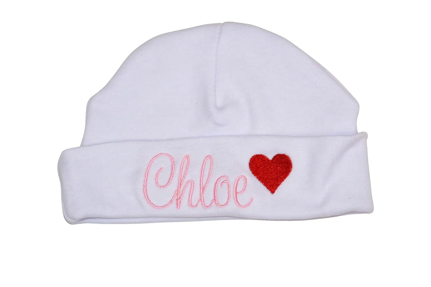 Personalized Valentines Day Baby Hat for Newborn Boys