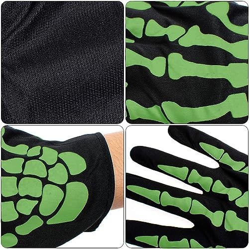 Frighteningly Fun Halloween Skeleton Gloves Perfect for Kids and Adults