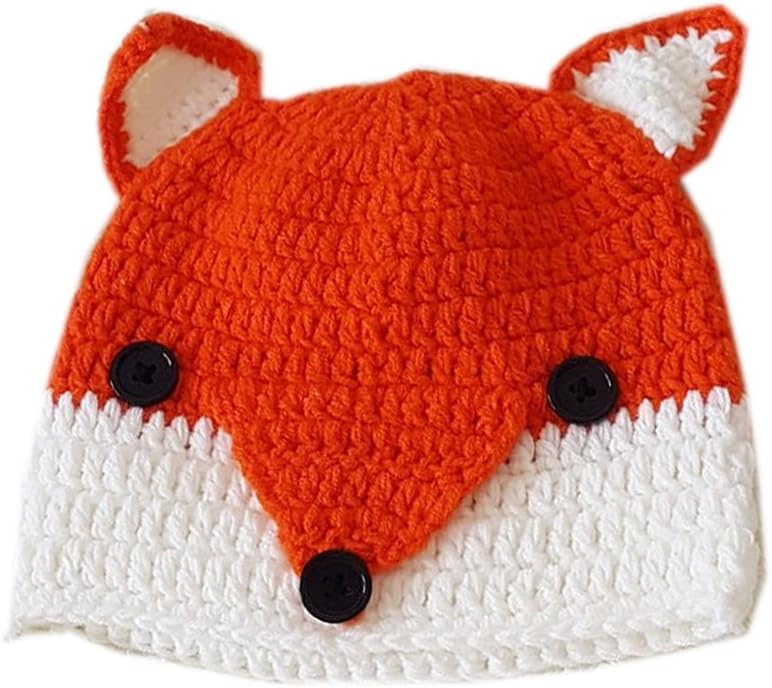 Children Cartoon Fox Beanie Hat