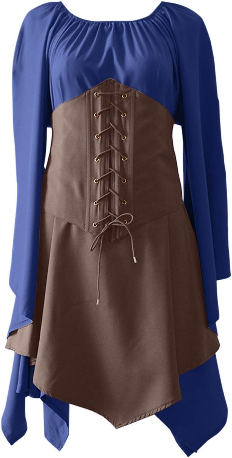 Medieval Retro Steampunk Halloween Costume for Women