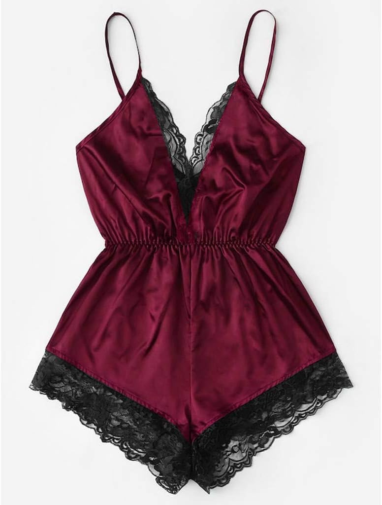 Luxurious Sheer V-Neck Mesh Nightgown for Women