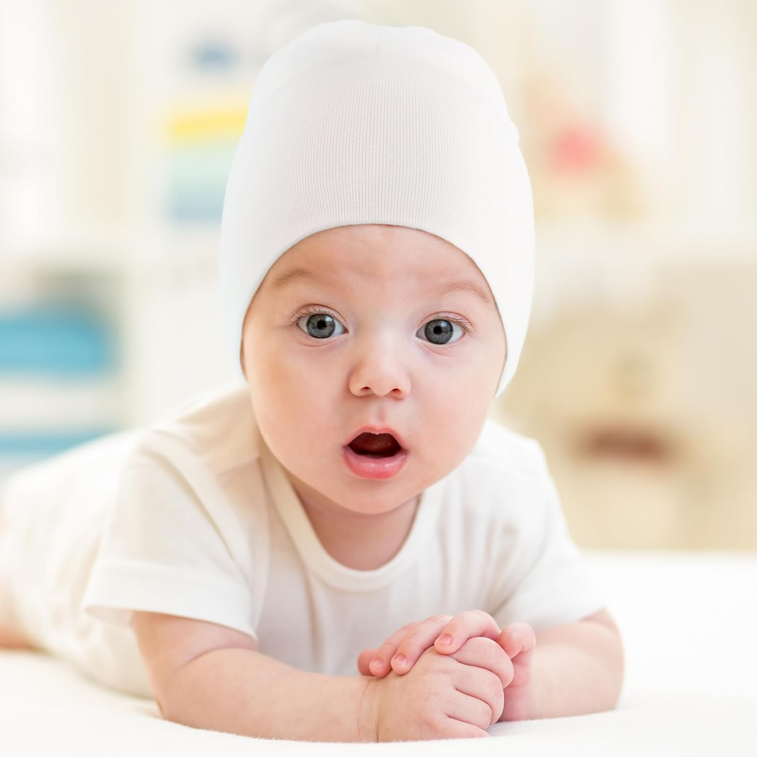 Adjustable Knit Cap for Boys and Girls