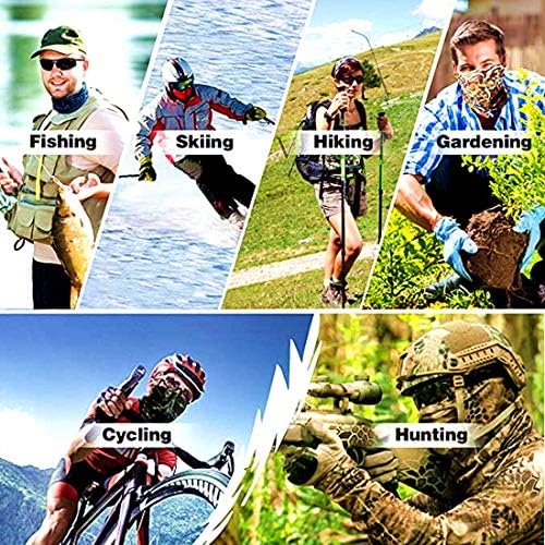 Seamless UV Protection Mask for Motorcycle Cycling - Soft 3D Print Bandana