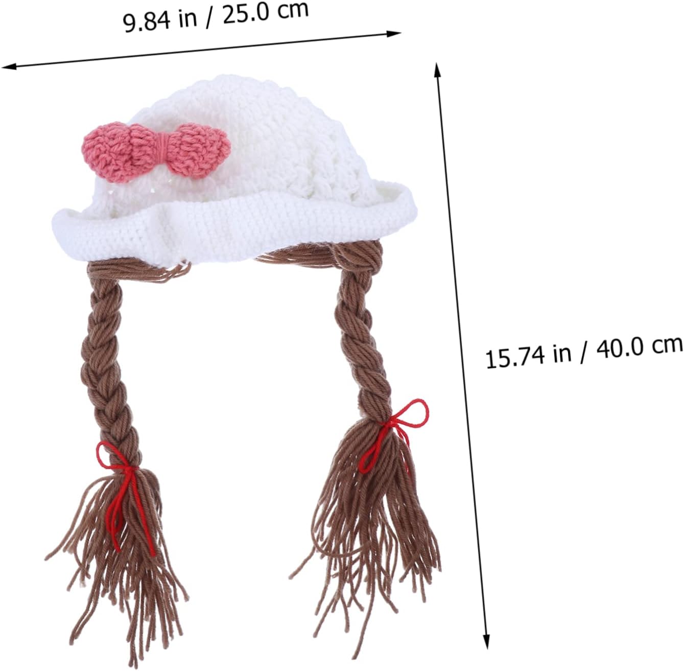 Warm Comfy Newborn Baby Hats Boys Girls Knitting Cap Bowknot Style