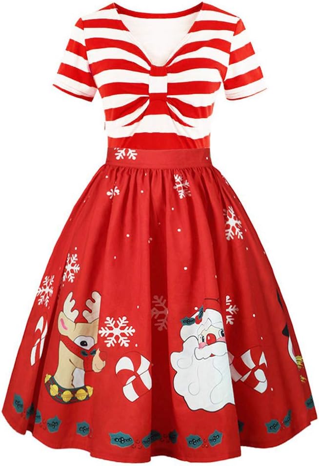 Christmas Swing Dress for Women