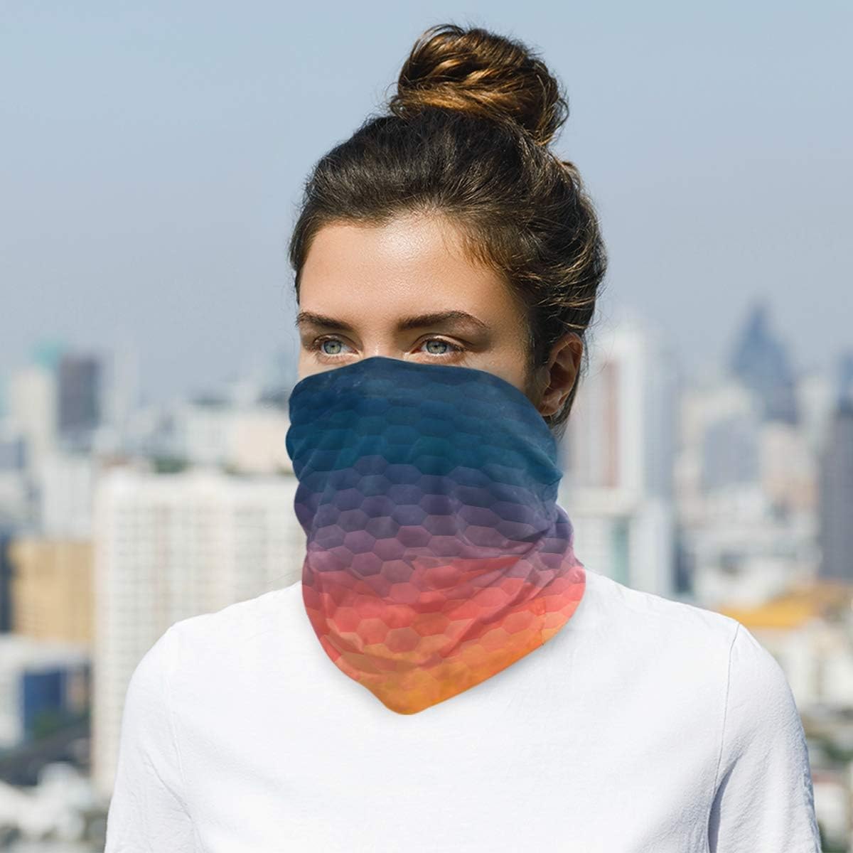 Adjustable UV-Protective Bandana Mask