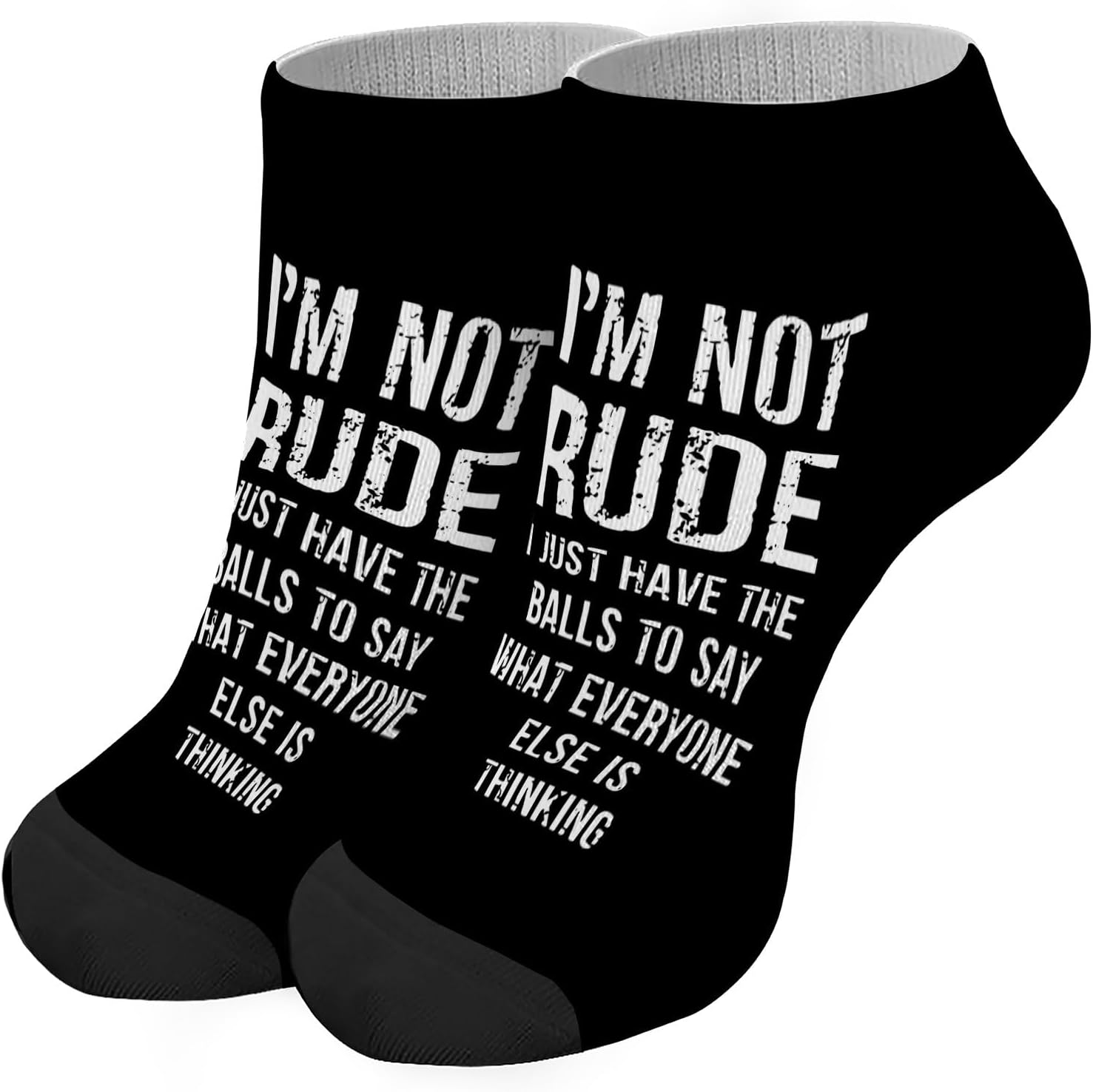 personalized Anki Socks for Men and Women - Unisex Design Hilarious Grandpa Says