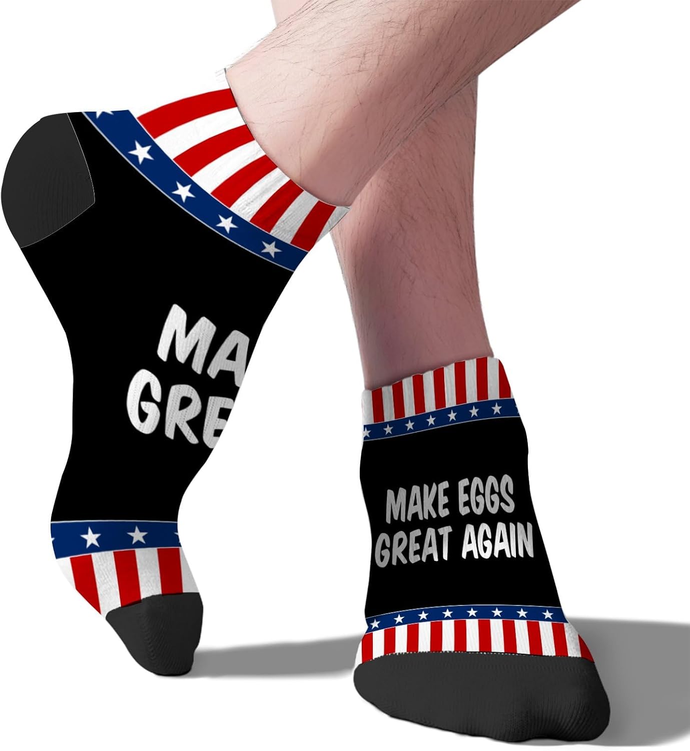 Make Eggs Great Again Low Cut Socks