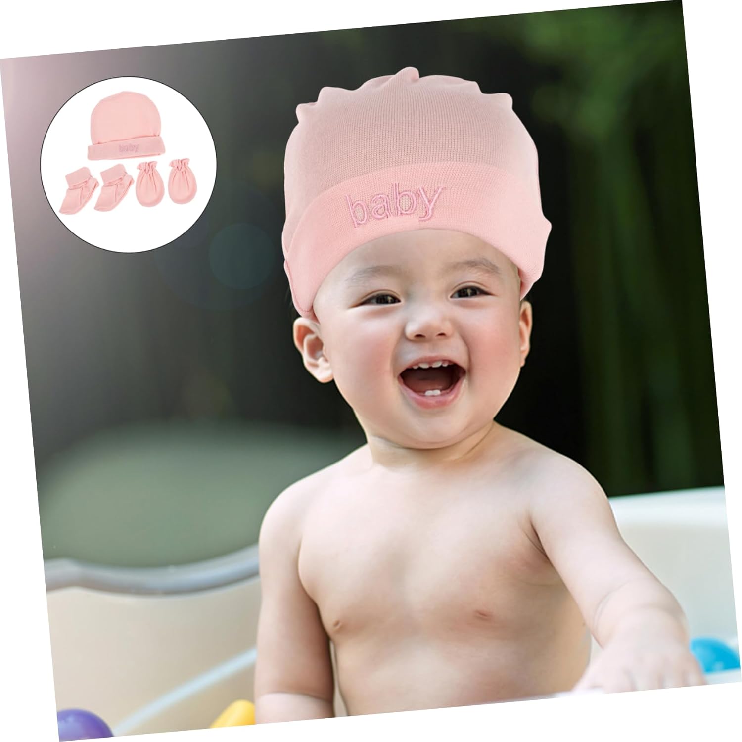 Newborn Scratch Warm Blanket for Boy in Cold Weather Pink