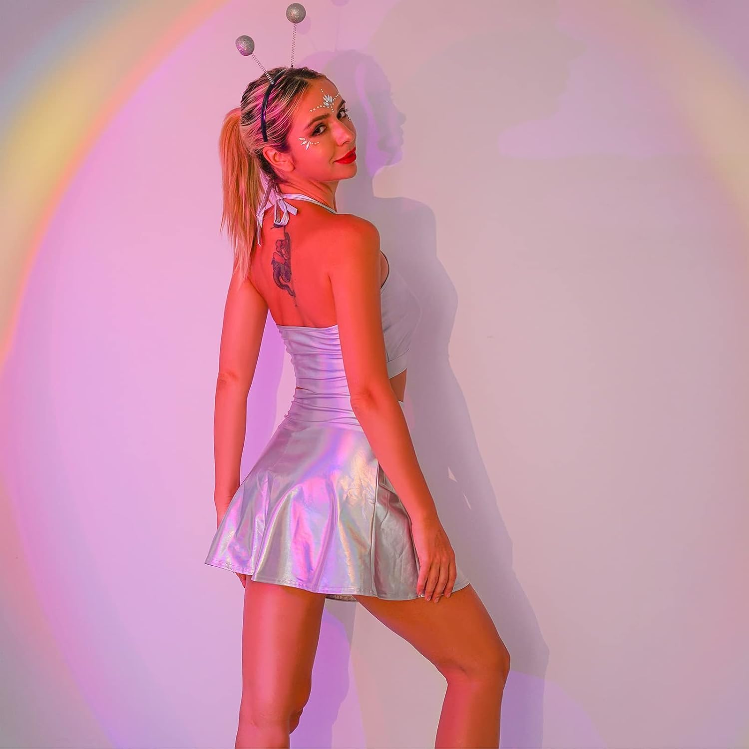 Alien or Martian Rave Outfit