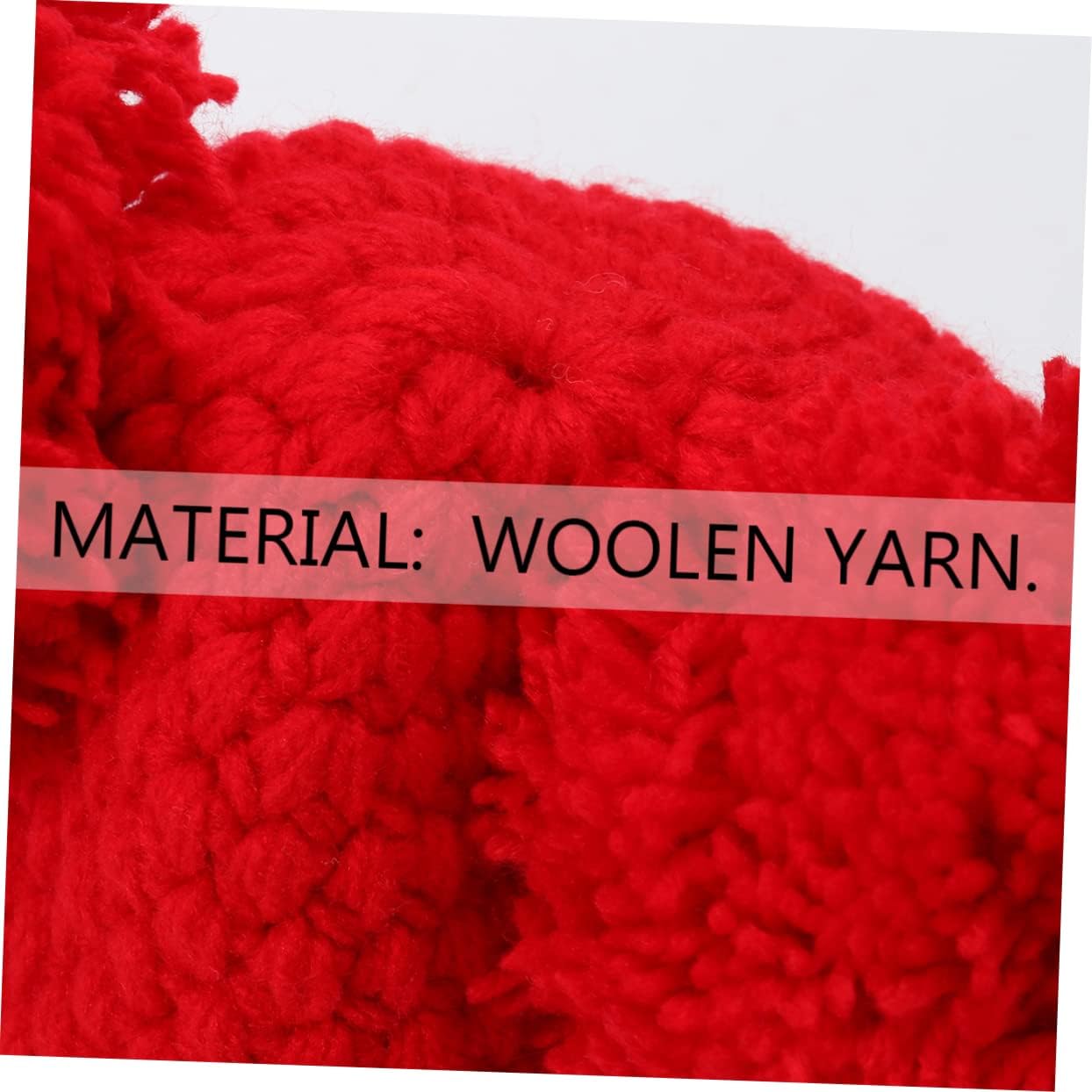 Winter Warm Christmas Hat for Boys - Red