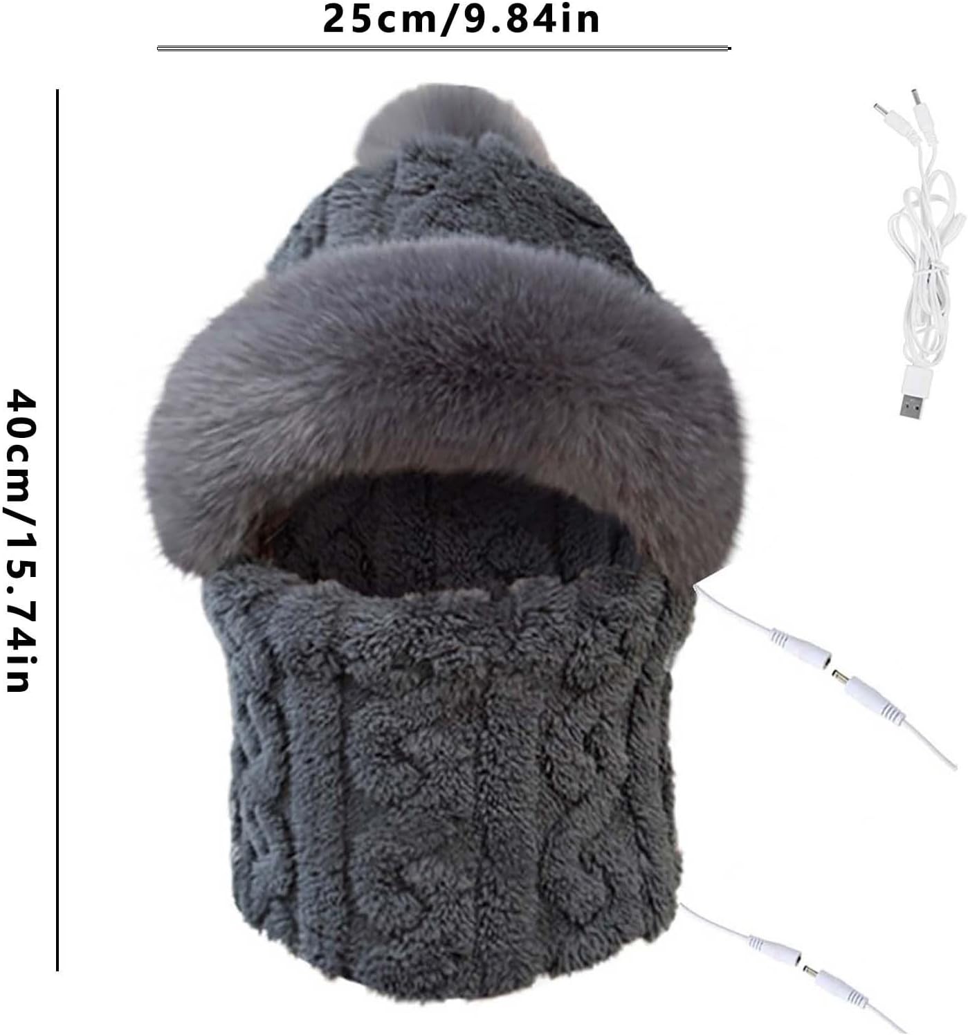 Warm Stylish Winter Beanie Hats for Men Women