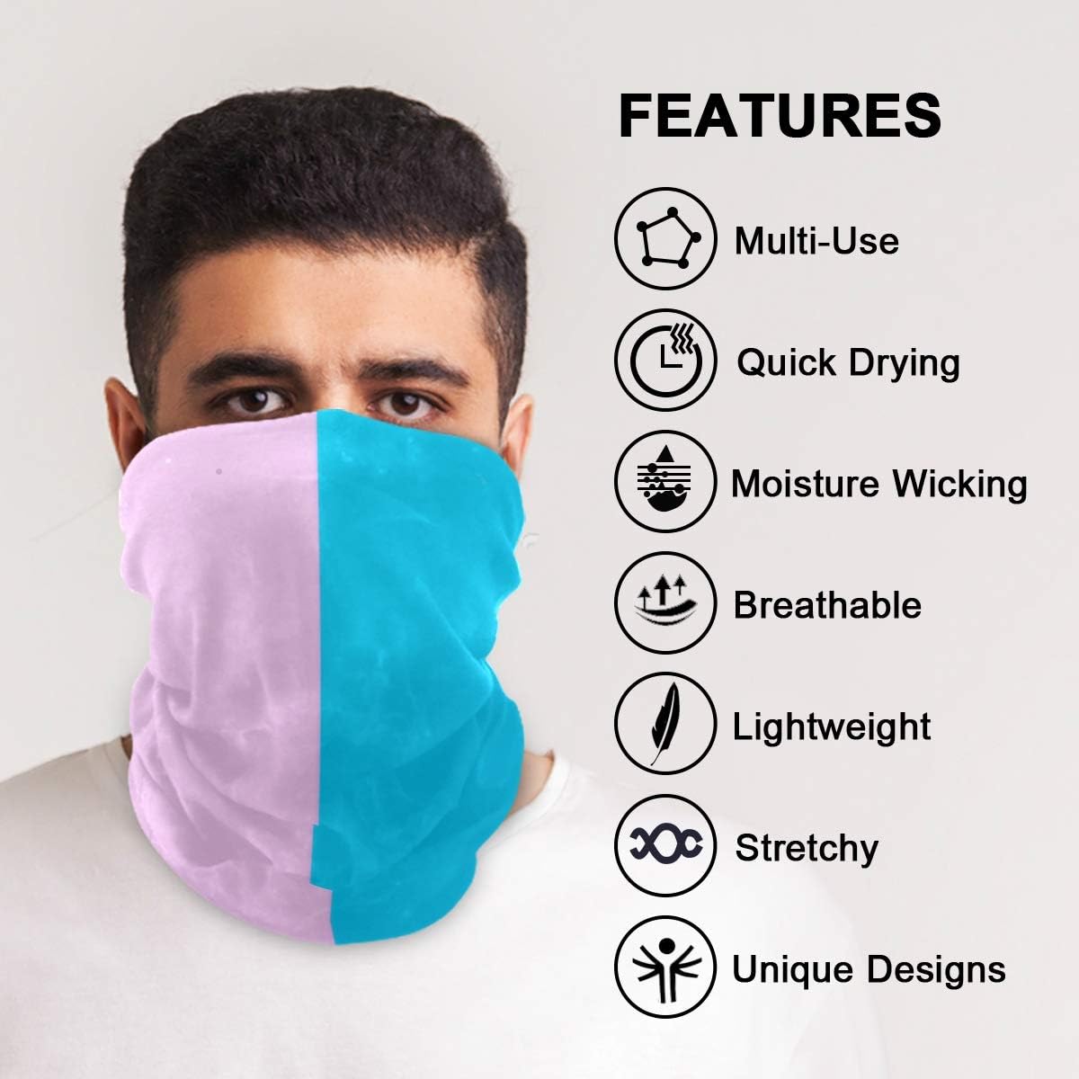 UV Protection Face Mask Novelty Bandana
