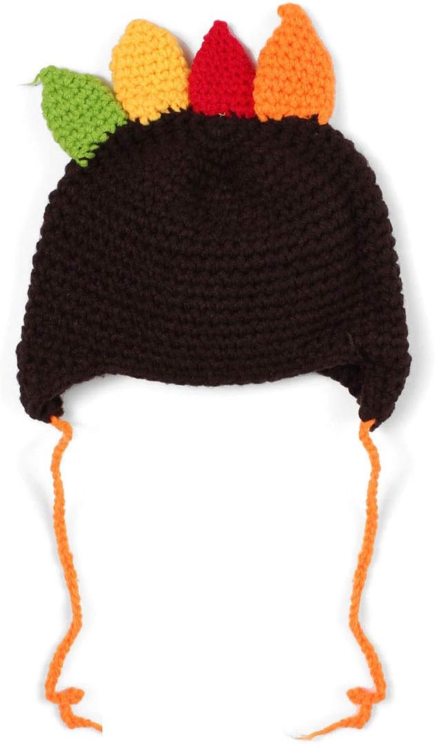 Thanksgiving Turkey Beanie Hat for Babies