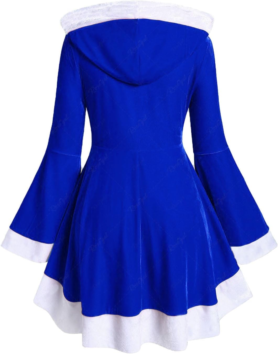 Mrs Claus Christmas Dress Furry Haoxing Vintage