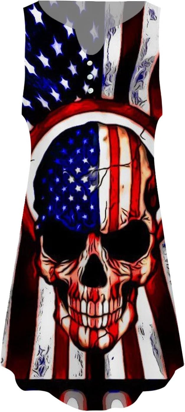 Chic 4th of July Dress for Women