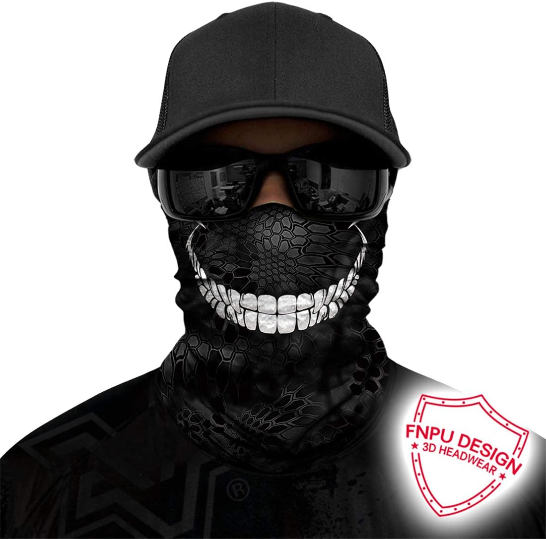 Durable UV-Protecting Face Mask Scarf for Men Wind Sand Sun Blocking