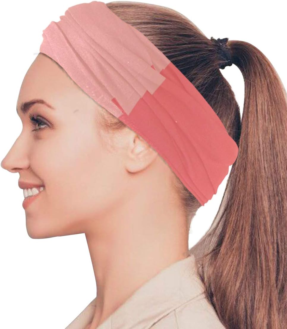 My Little Nest Unisex Pink Red Balaclava Headband Scarf Novelty Mask