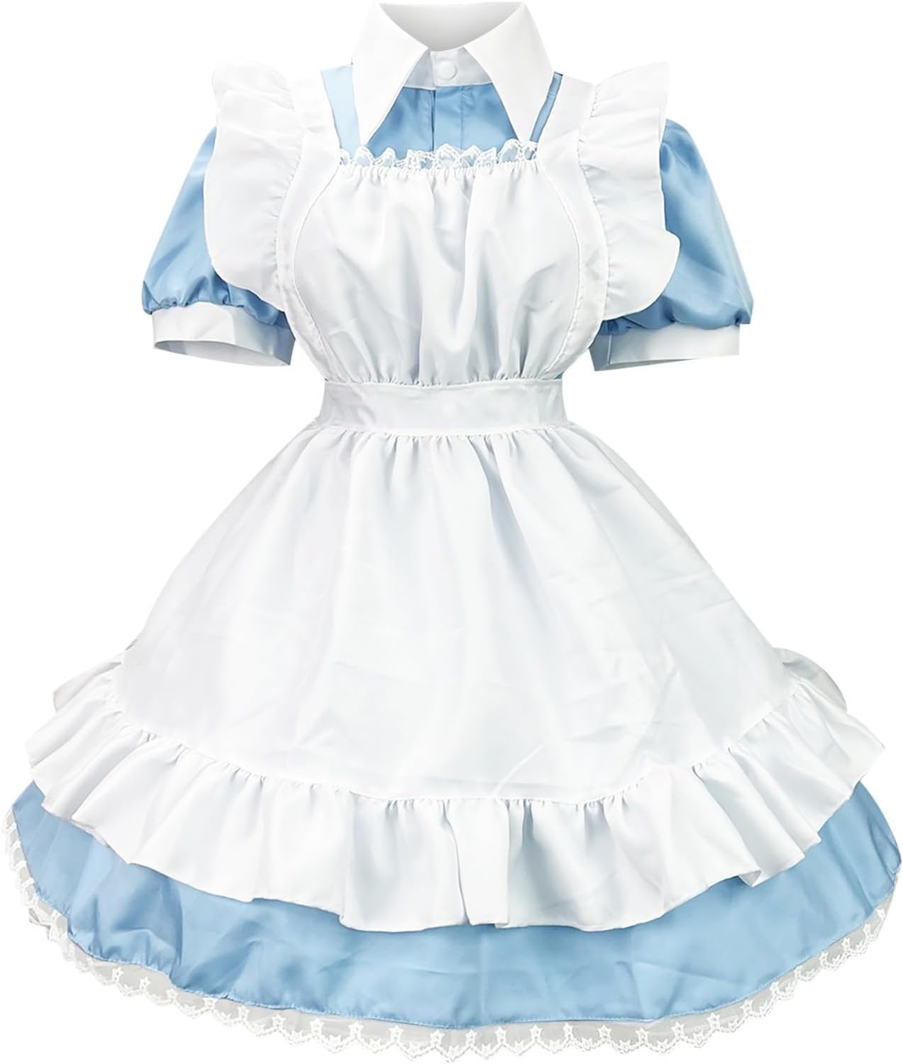 Bawilom Plus Size Maid Outfit