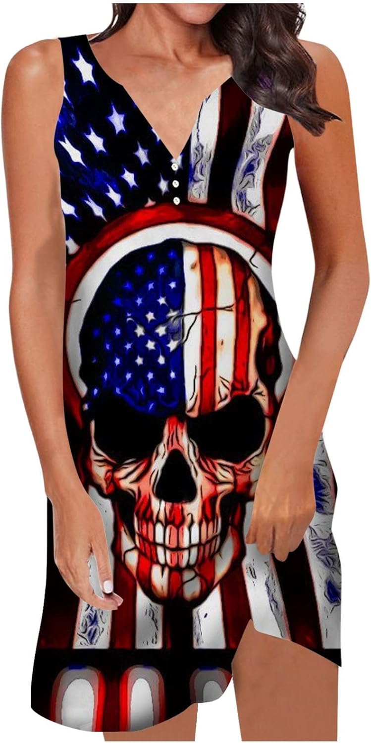 Chic 4th of July Dress for Women