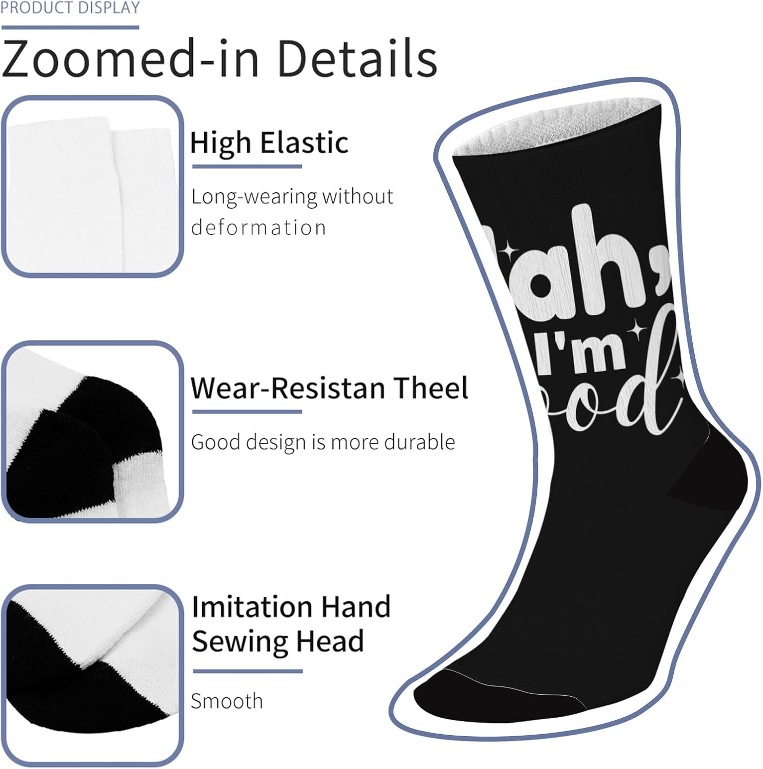 Casually Stylish Funny Socks for Men