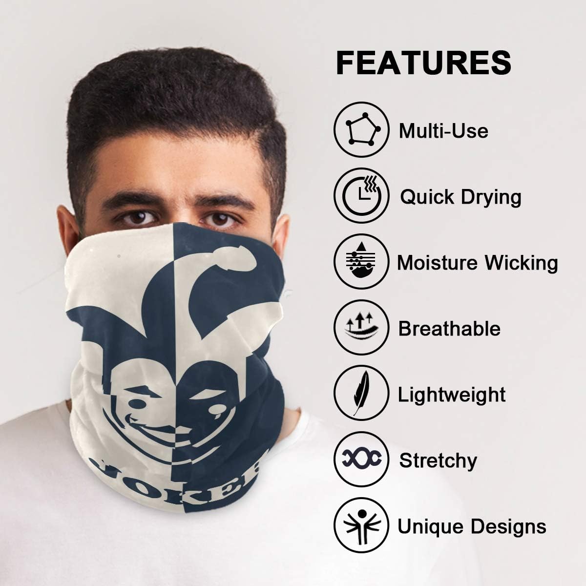 My Little Nest UV-protective sweat-wicking bandana for men and women