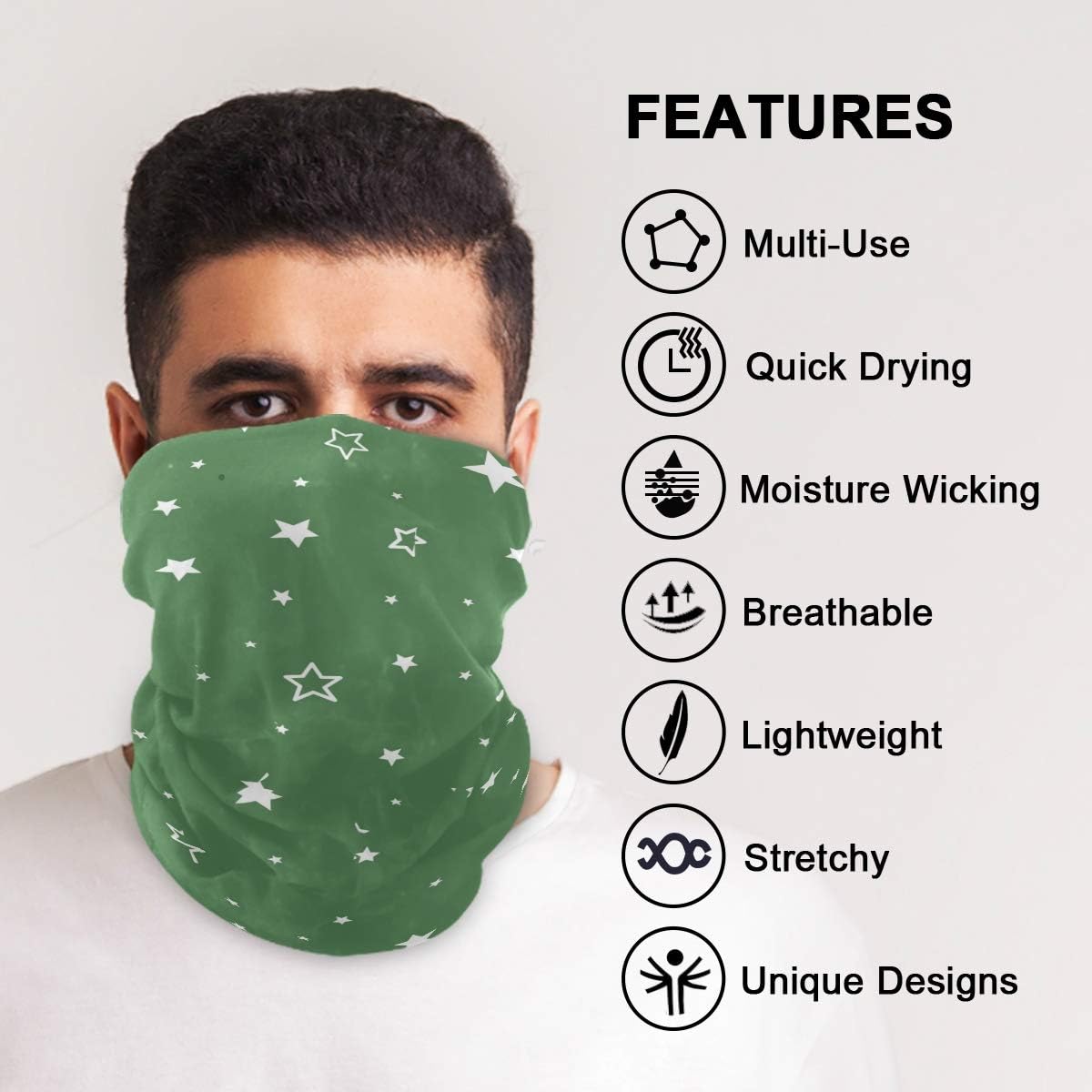 My Little Nest Magic Star Bandana Mask