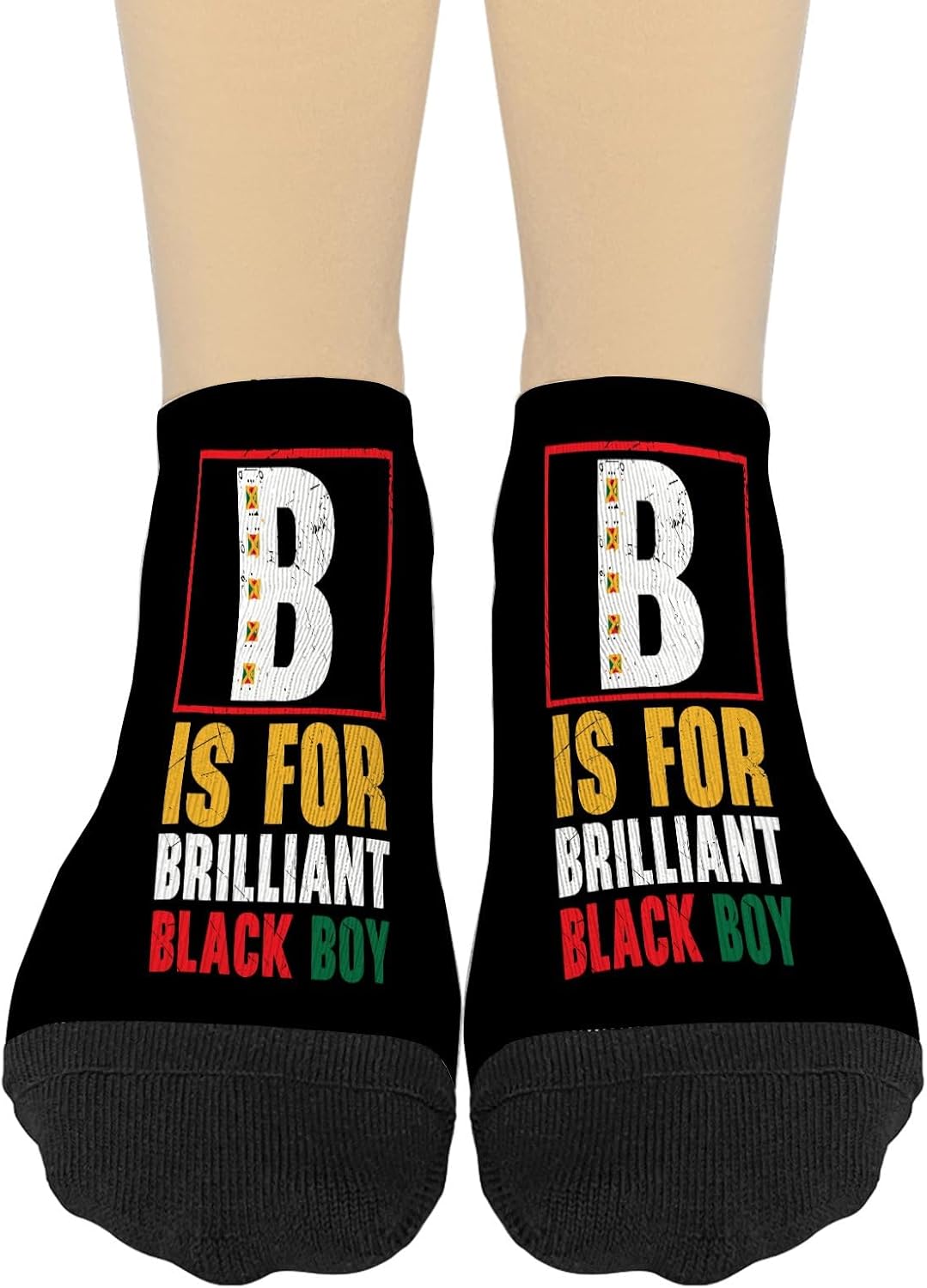 B Is for Brilliants Black History Month Kids Socks